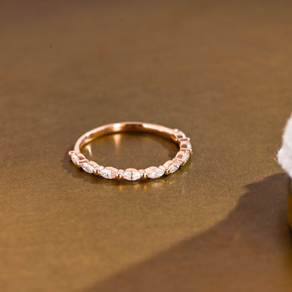 0.37 CT Round Full Eternity Lab Grown Diamond Wedding Band