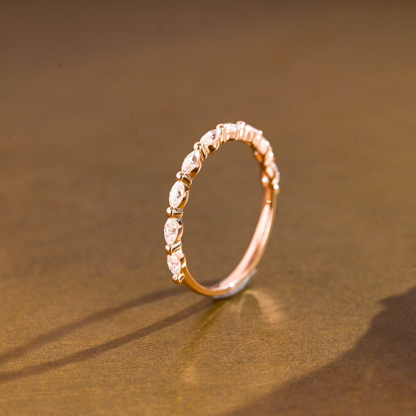 0.37 CT Round Full Eternity Lab Grown Diamond Wedding Band