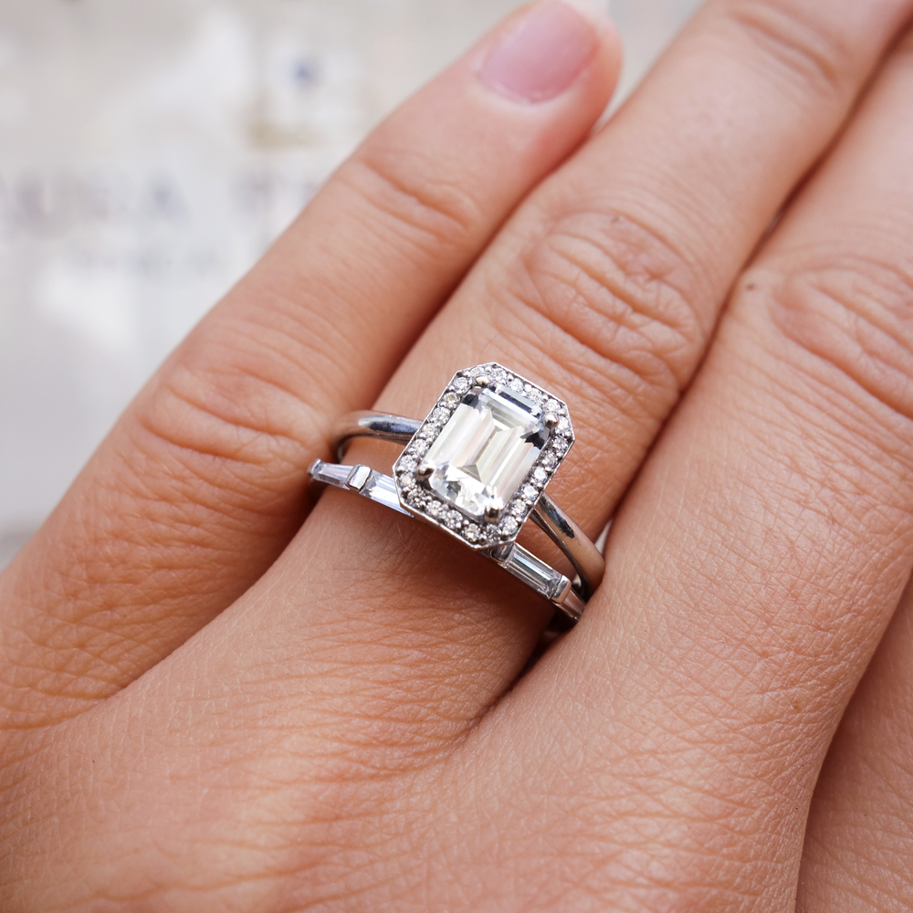 0.37 CT Round Full Eternity Lab Grown Diamond Wedding Band