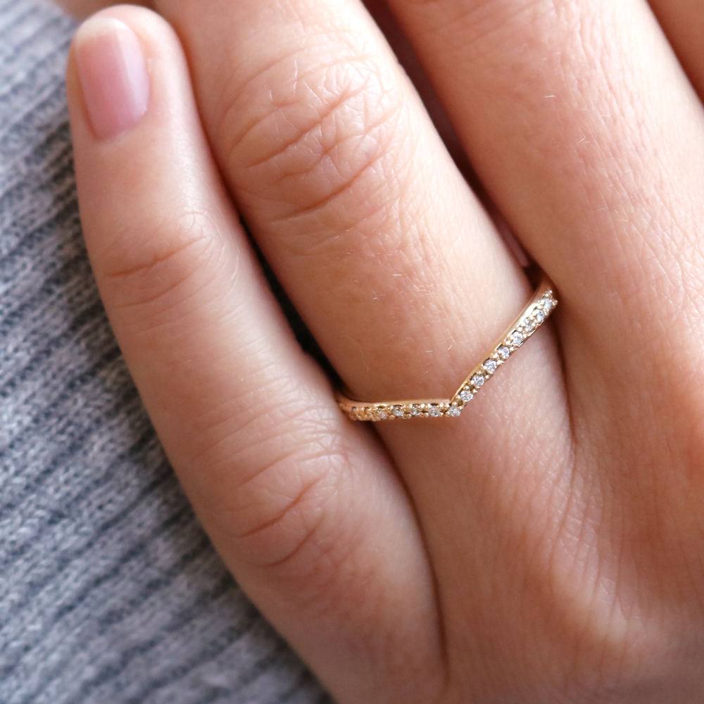 0.37 CT Round Full Eternity Lab Grown Diamond Wedding Band