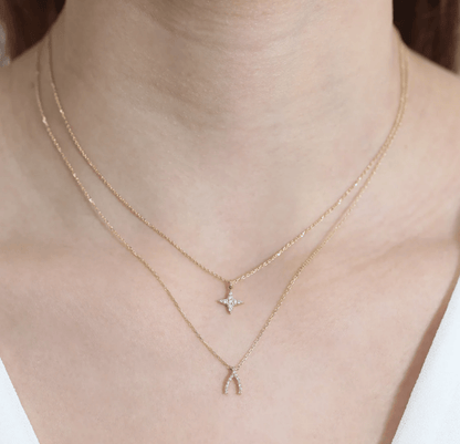 1.0 CT Round Bezel Solitaire Lab Grown Diamond Necklace