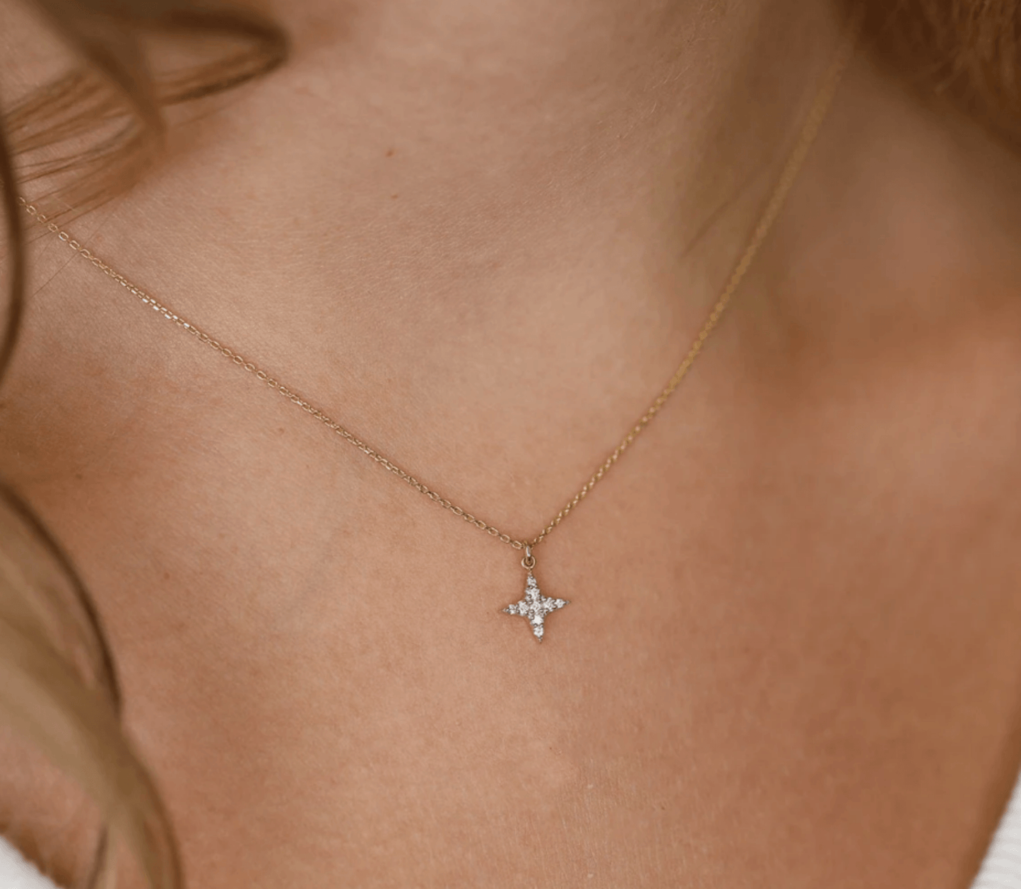 1.0 CT Round Bezel Solitaire Lab Grown Diamond Necklace