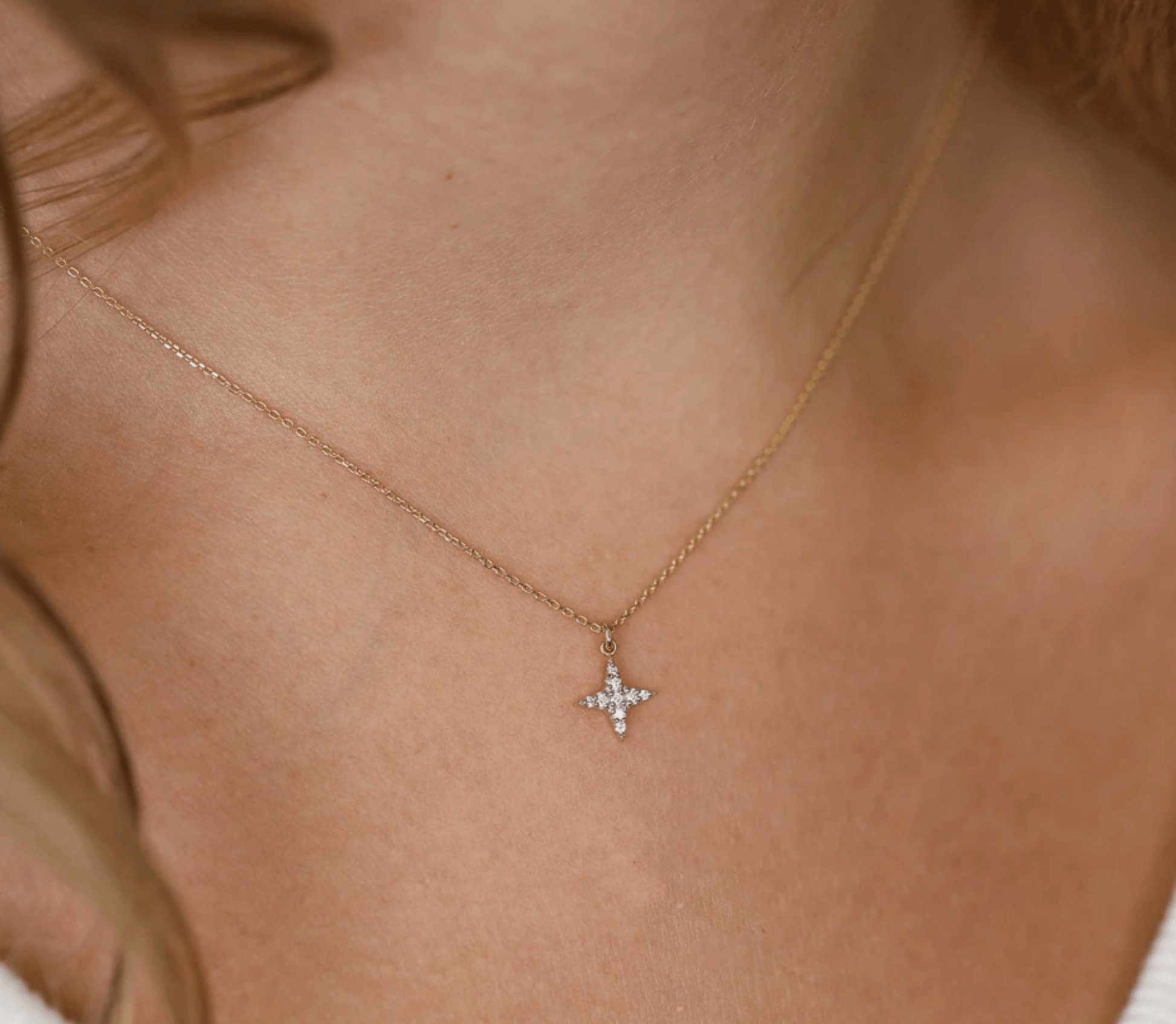 1.0 CT Round Bezel Solitaire Lab Grown Diamond Necklace